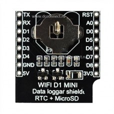01-14955 D1 Mini Модуль логирования данных с встроенным RTC DS1307