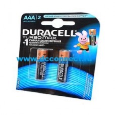 Батарейки ААА DURACELL TURBO MAX LR03 BL2