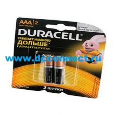 Батарейки ААА DURACELL LR03 BL2
