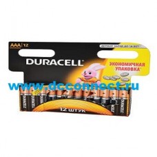 Батарейки DURACELL LR03 BL12