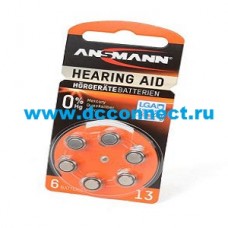ANSMANN Zinc-Air 5013243 13 UK BL6