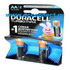 Батарейки АА DURACELL TURBO MAX LR6 BL2