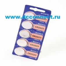 Батарейка SONY CR2025 BL5