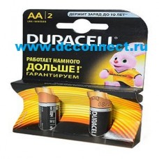 Батарейки АА DURACELL LR6 BL2