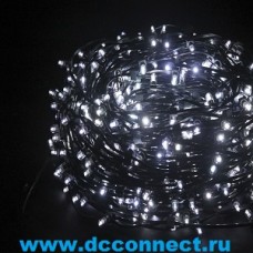 Гирлянда "LED ClipLight" 12 B, 150 мм, цвет тепло-белый, 100 м