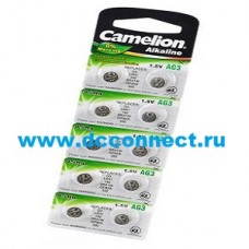 Camelion AG3-BP10(0%Hg) AG 3 392  BL10