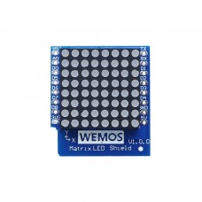 01-14244 Модуль со светодиодной матрицей 8х8 для WeMos D1 mini. Модель: 1.0.0.